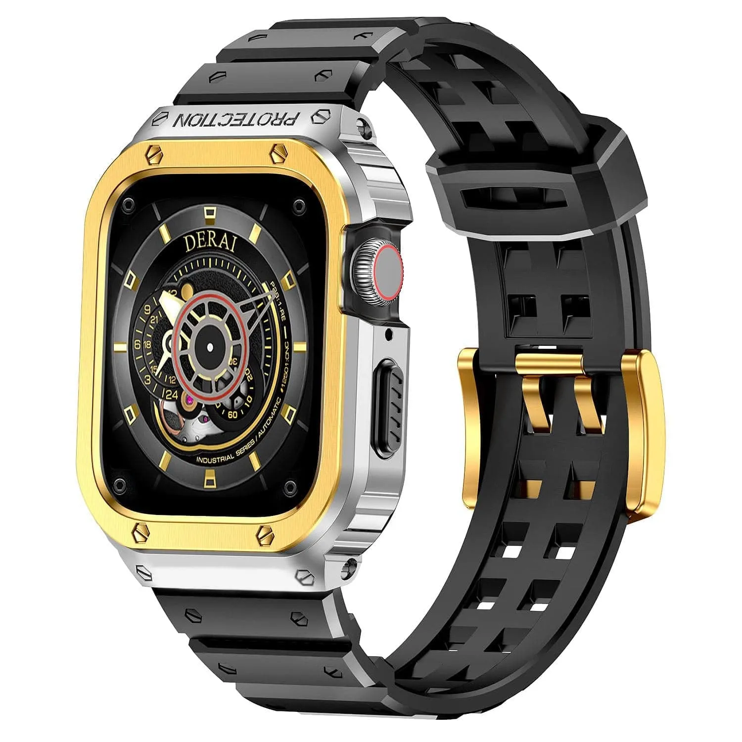 Sports Watch Band With Shockproof Case