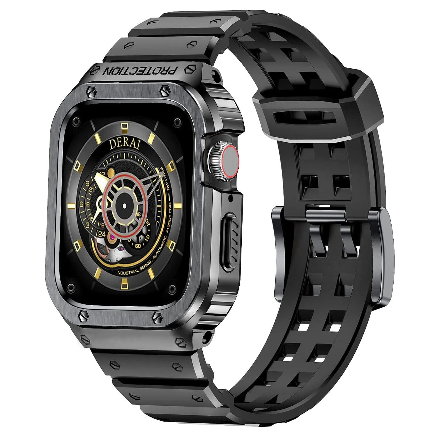 Sports Watch Band With Shockproof Case