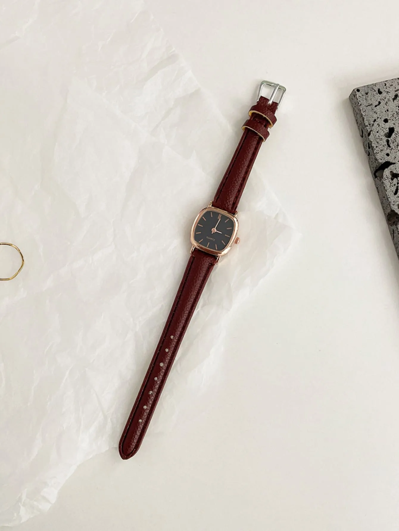 Square Pointer Quartz Watch - Design 2