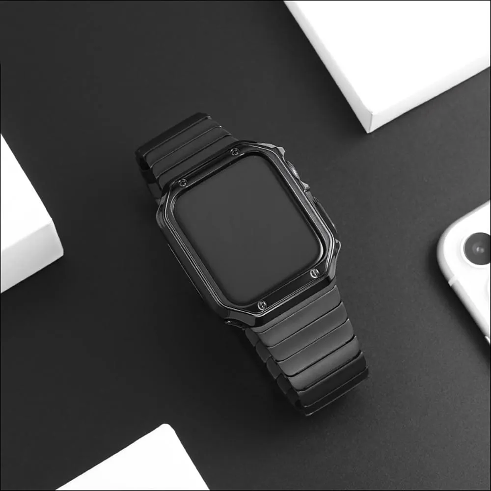 Stainless Steel Band With Case