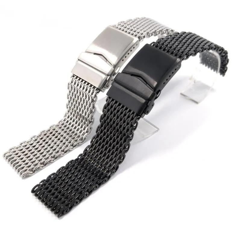 Stainless Steel Mesh Watch Bracelet
