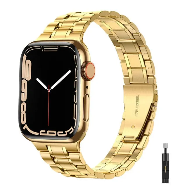 Stainless Steel Watch Band   FREE Band Adjuster Tool