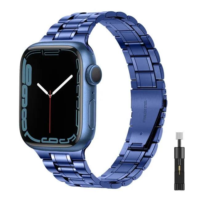 Stainless Steel Watch Band   FREE Band Adjuster Tool