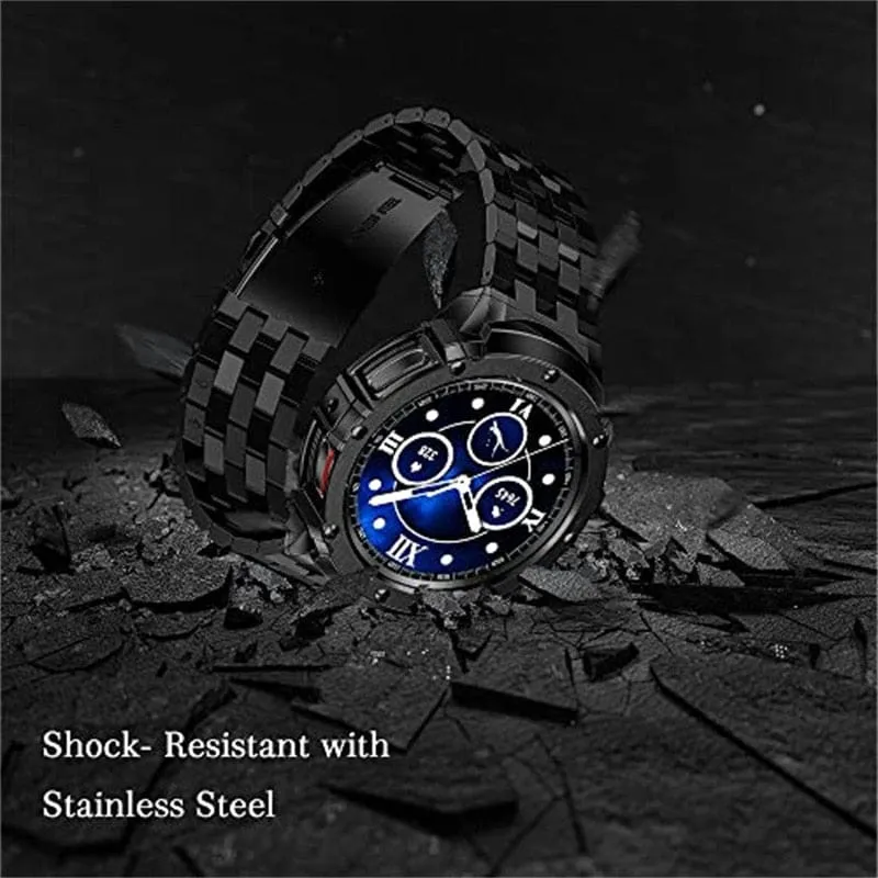Stainless Steel Watch Band With Case For Samsung