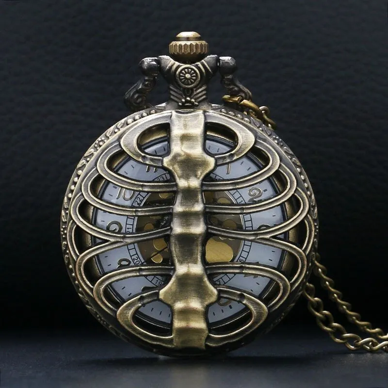 Steampunk Bone Pocket Watch