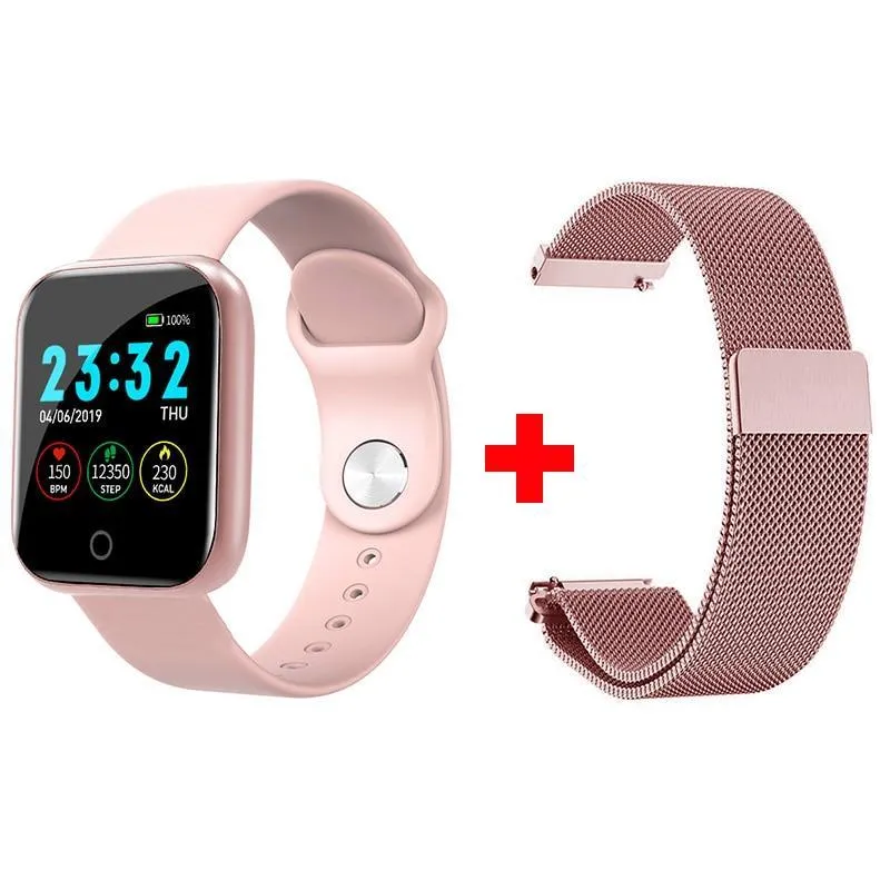 STEVVEX  LATEST Smart Watch Women Men Smartwatch For Android IOS Electronics Smart Clock Fitness Tracker Silicone Strap Smart-watch Hours