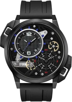Storm Dualaton Rubber Slate Blue Watch