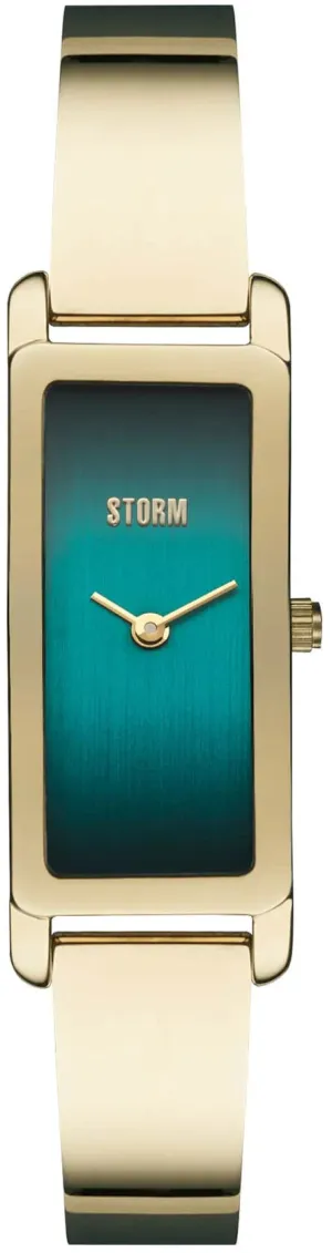 Storm Laila Gold Teal Watch