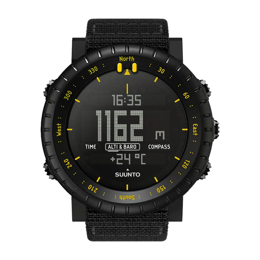 SUUNTO CORE
Black Yellow TX