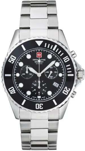 Swiss Alpine Military Master Diver Chrono Chronograph Watch