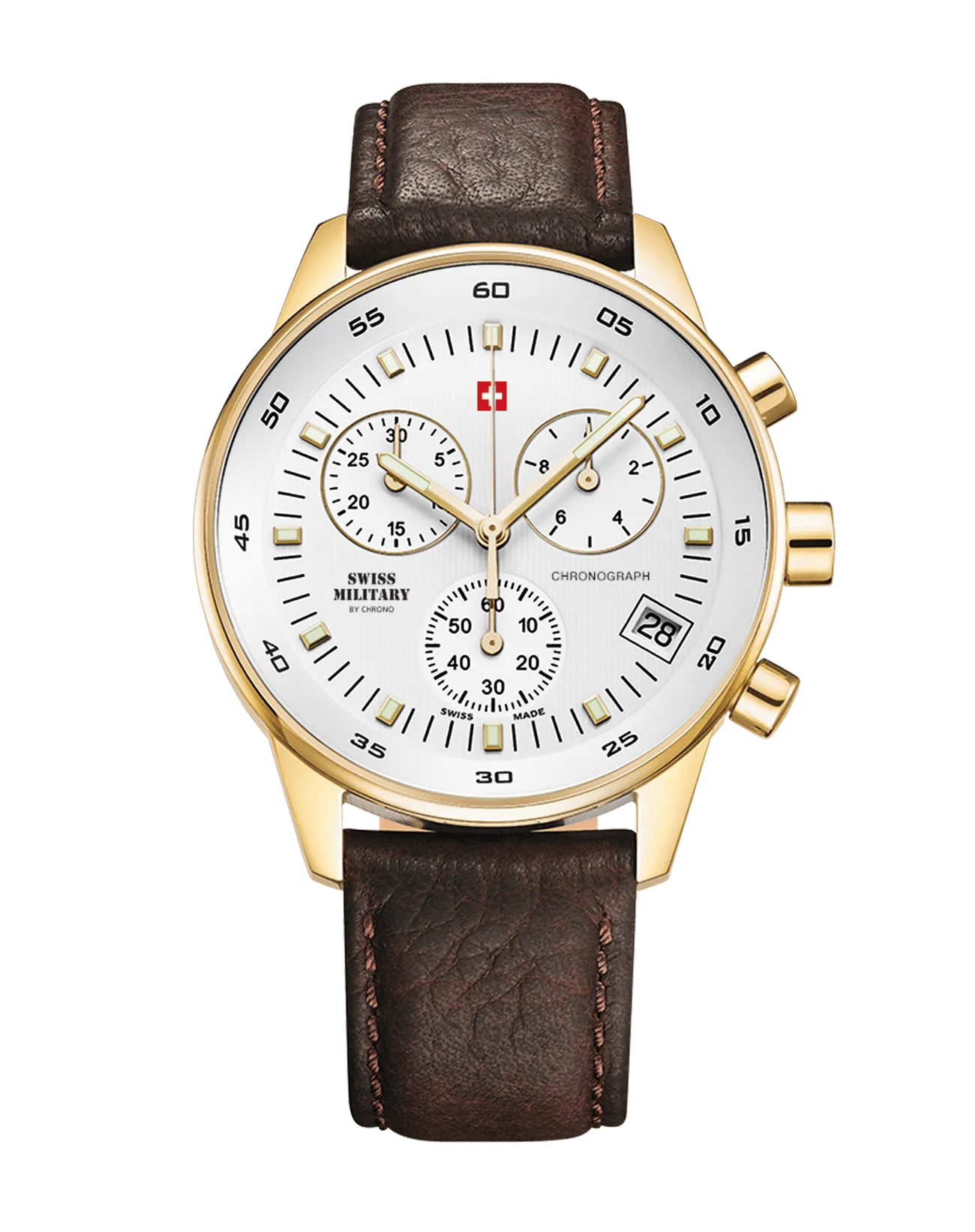 SWISS MILITARY BY CHRONO SM30052.05 MEN WATCH