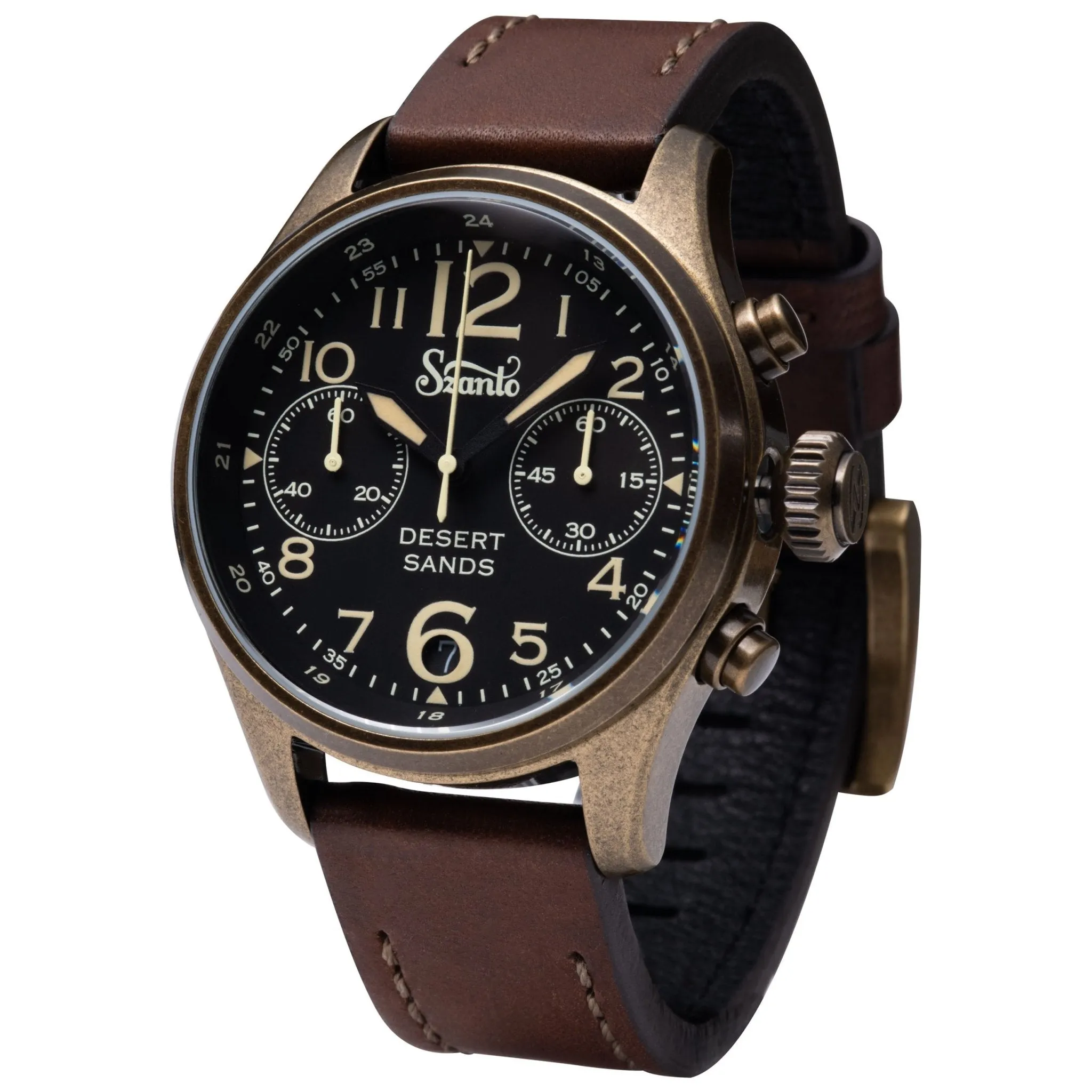Szanto Desert Sands Antique Gold Black Brown