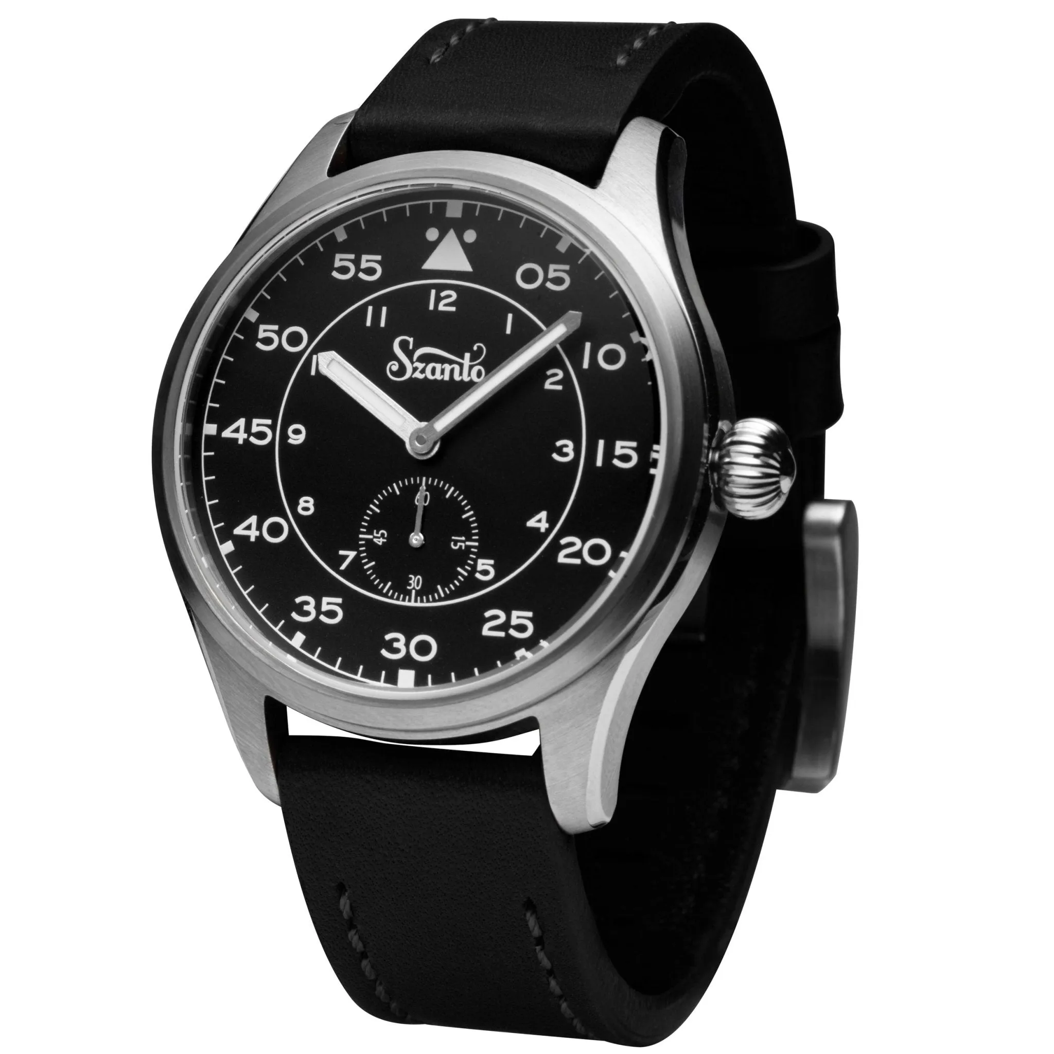 Szanto Heritage Aviator Steel Black