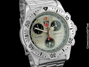 TAG Heuer 2000 Mens Chronograph Divers Watch, 540.206 - Stainless Steel