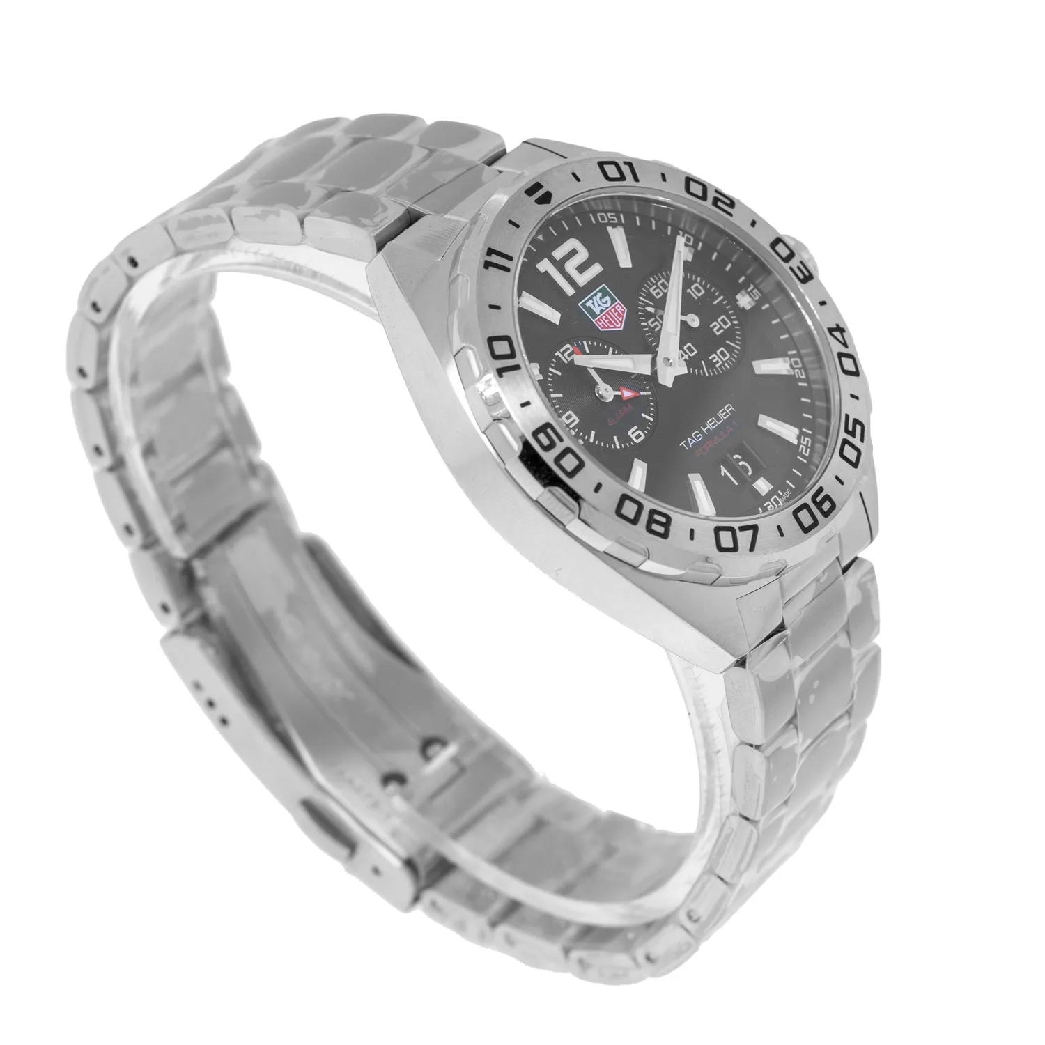 TAG Heuer Formula 1 41mm Stainless Steel with Black Index Dial WAZ111A.BA0875
