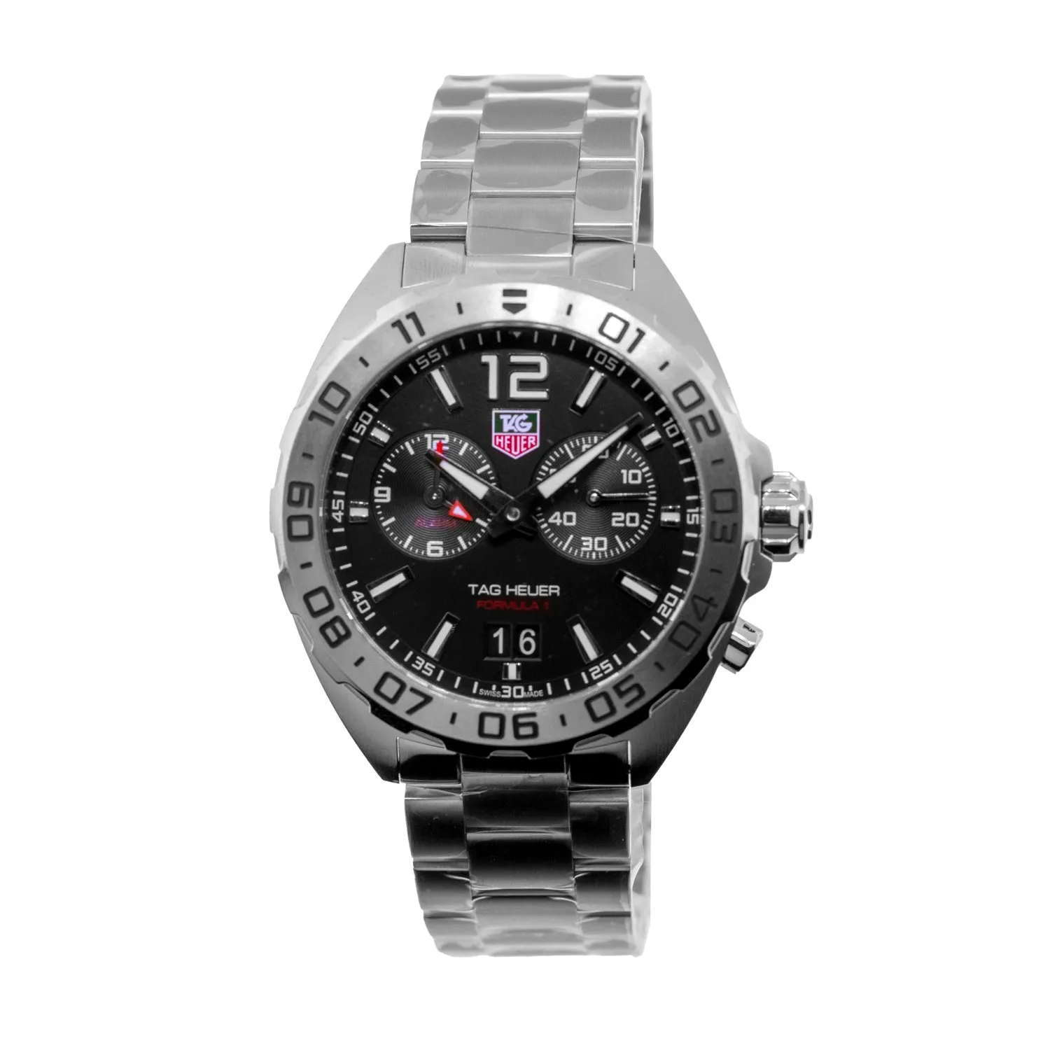 TAG Heuer Formula 1 41mm Stainless Steel with Black Index Dial WAZ111A.BA0875