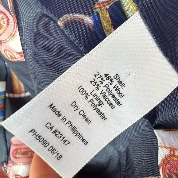 Talbots Women’s Wool Blazer 16 Petite Pink Aberdeen Career Business Old Money