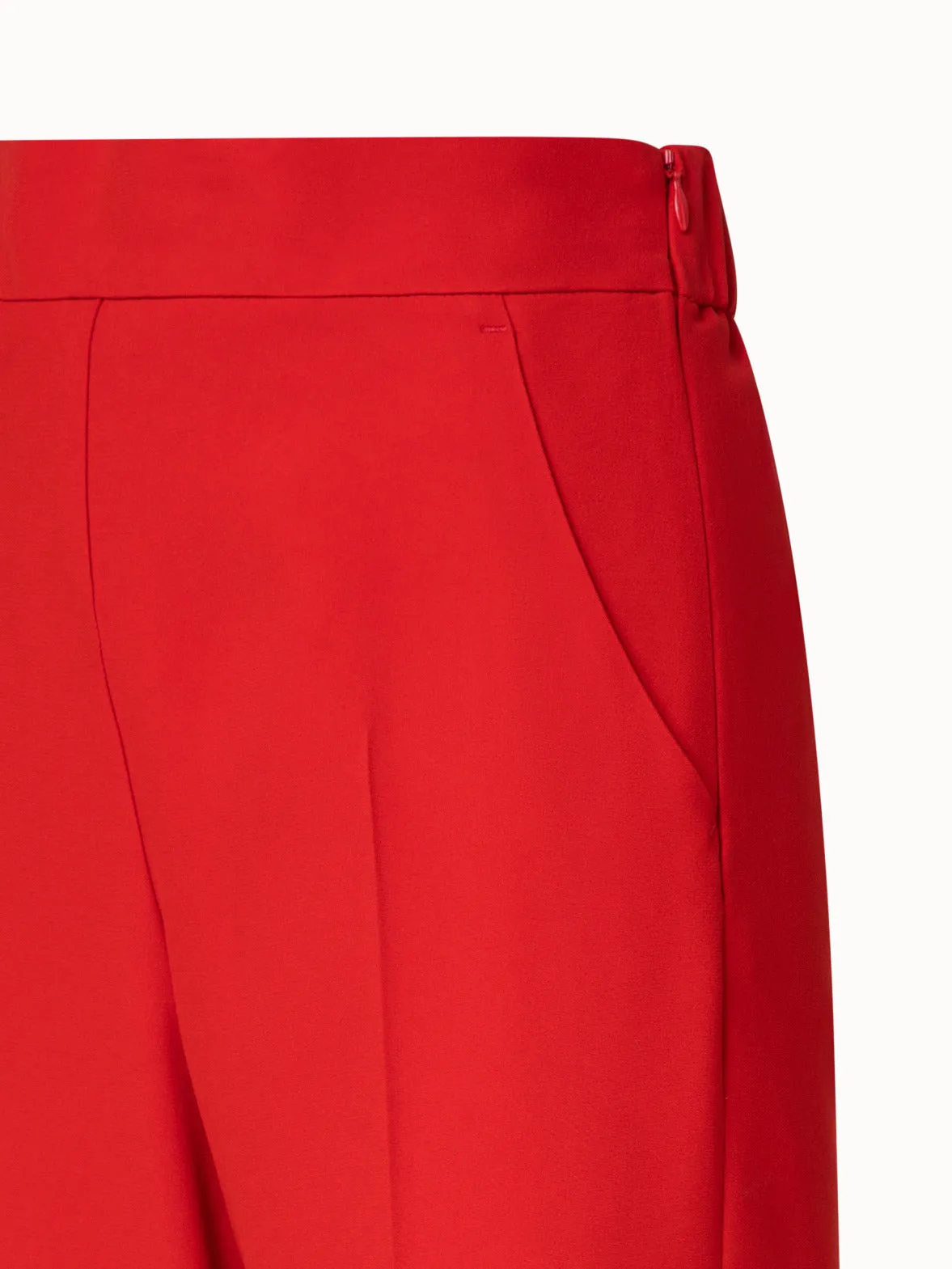 Tapered Crêpe Pants