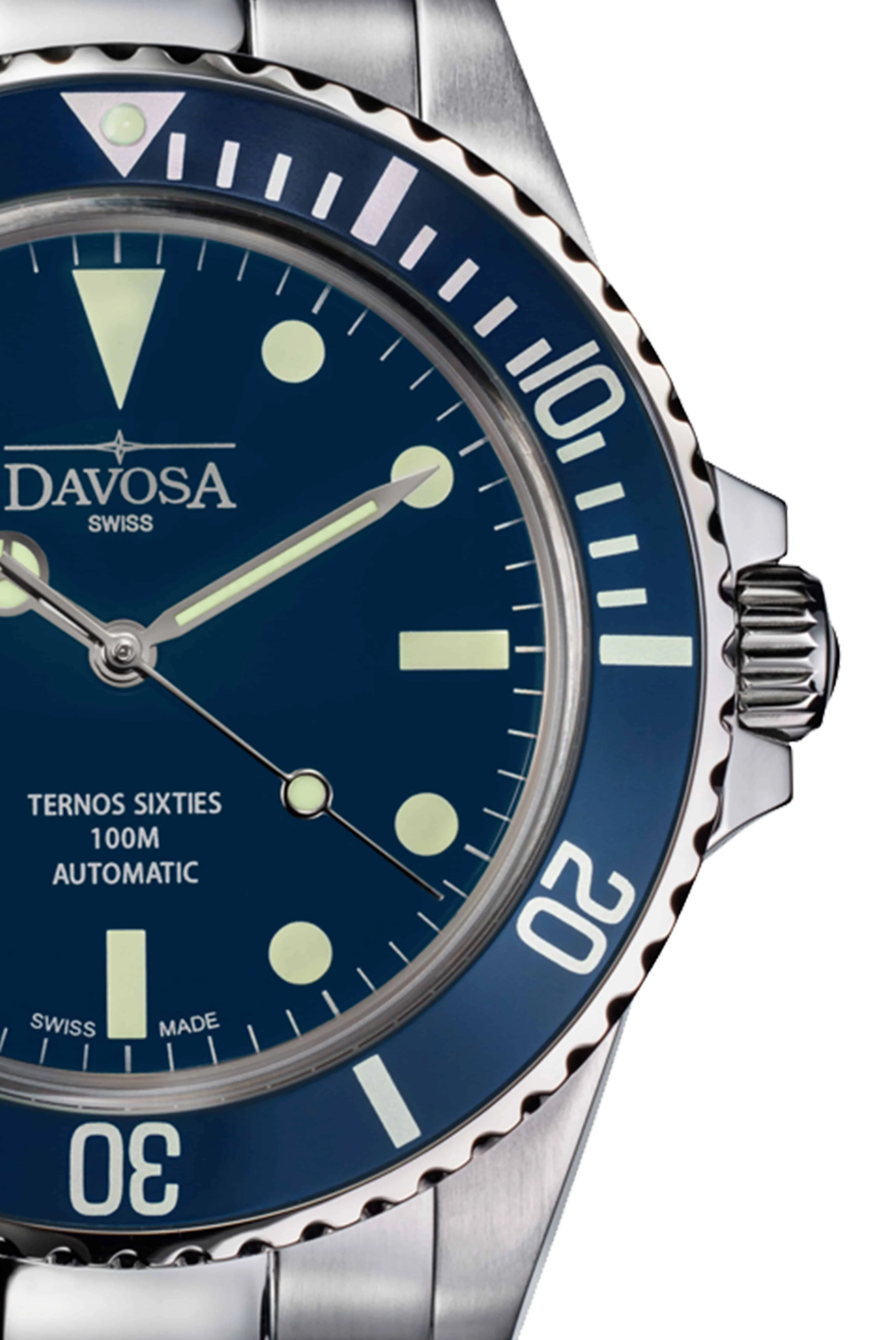 Ternos Sixties Automatic 100m Blue Diving Watch 16152540