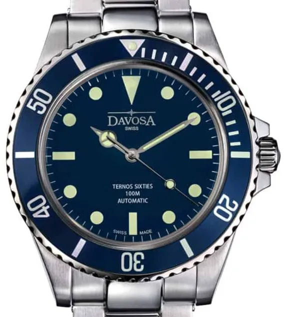 Ternos Sixties Automatic 100m Blue Diving Watch 16152540