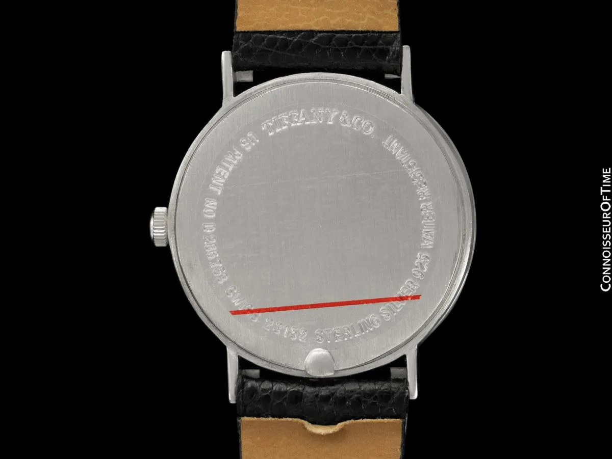 Tiffany & Co. Atlas Mens Midsize Unisex Watch - Sterling Silver