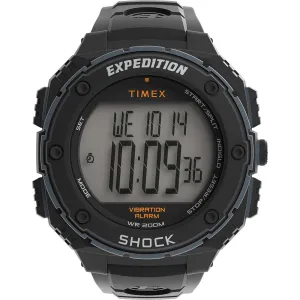 Timex Expedition Shock - Black-Orange