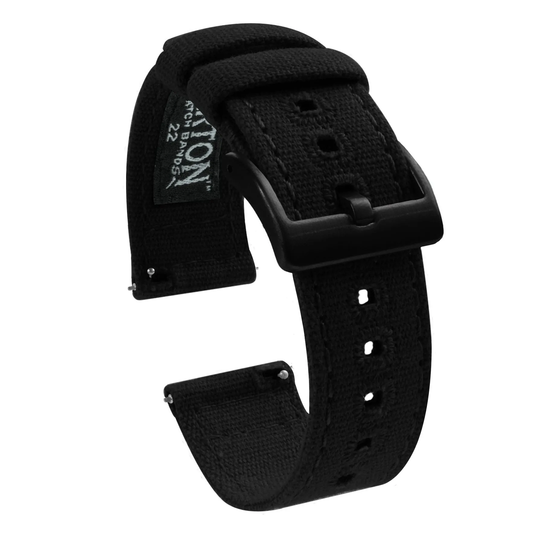 Timex Weekender Expedition Watches Black Canvas Watch Band