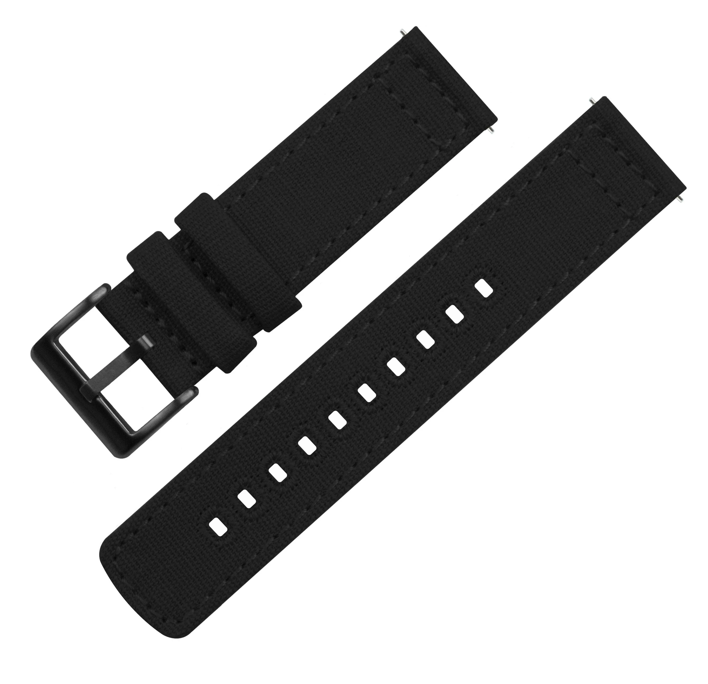 Timex Weekender Expedition Watches Black Canvas Watch Band