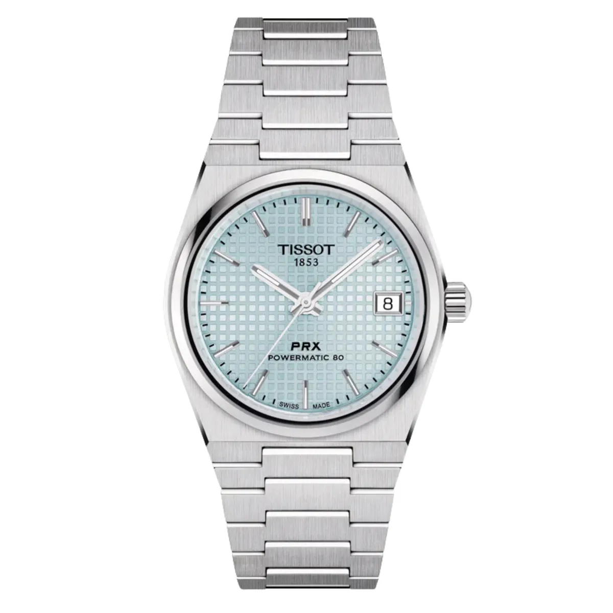 Tissot PRX Automatic T1372071135100 T137.207.11.351.00 Ice Blue Dial Unisex Watch