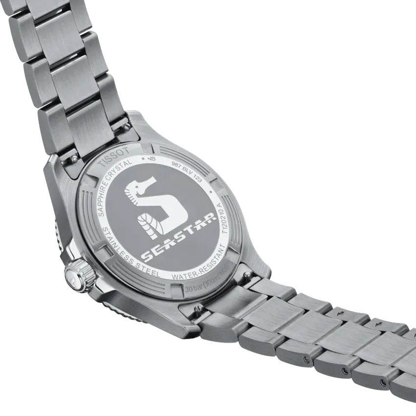 Tissot Seastar 1000 40mm black Quartz Quartz steel T120.410.11.051.00