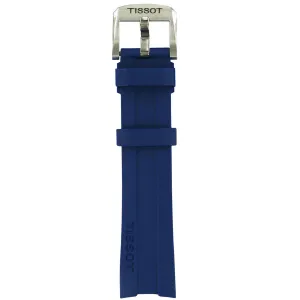 Tissot Strap T603038014 PRC 200 Blue Silicone Rubber 19mm