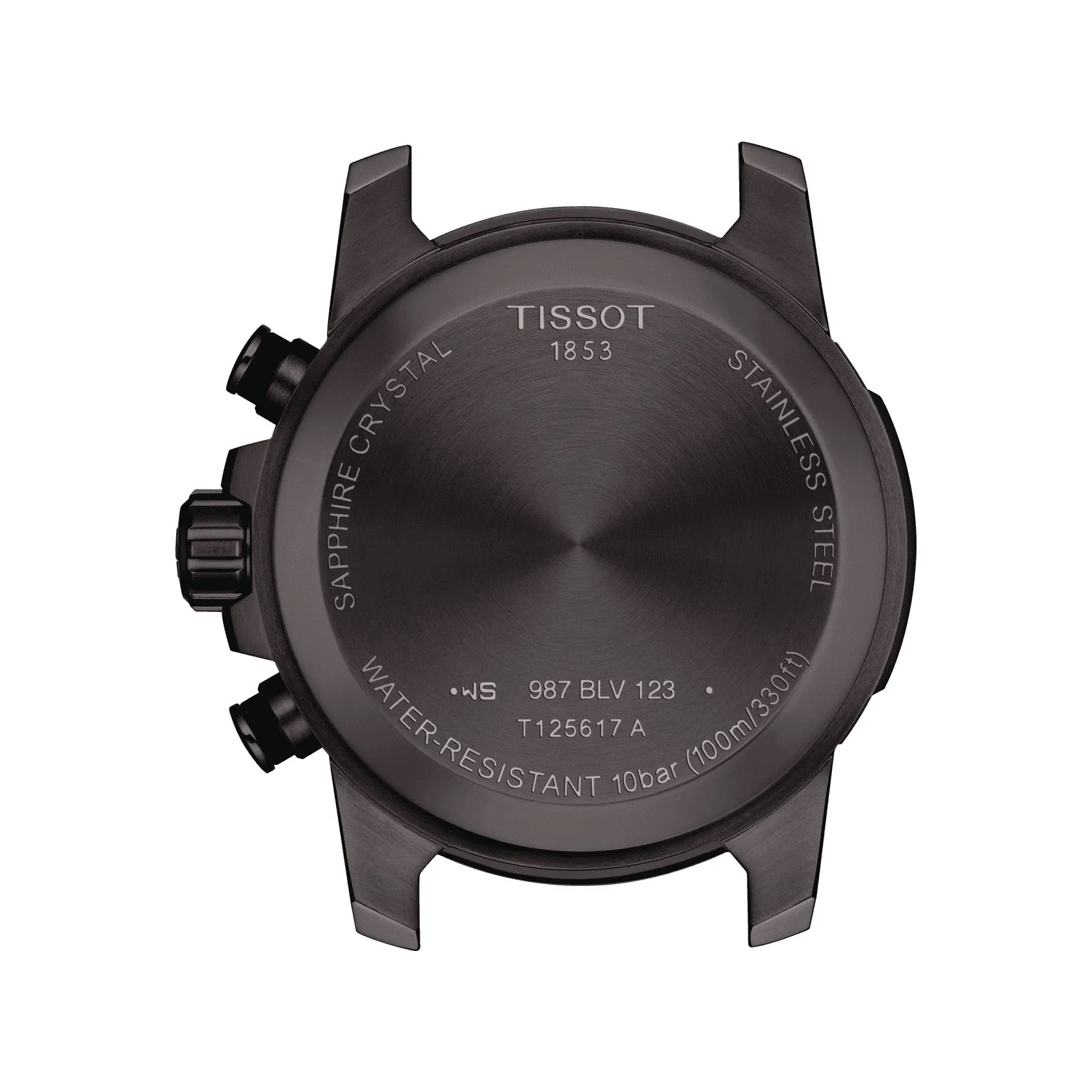 Tissot Supersport Chronograph Mens Black Tone Black Dial Watch