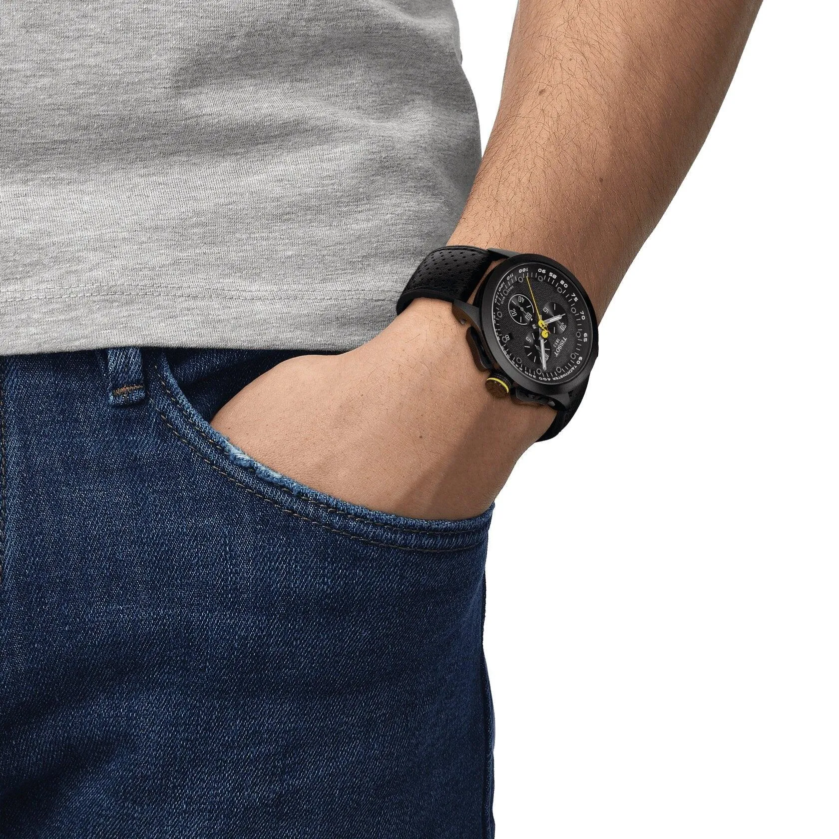 Tissot T-Race Cycling Tour De France Special Edition Quartz Men's Watch T1354173705100