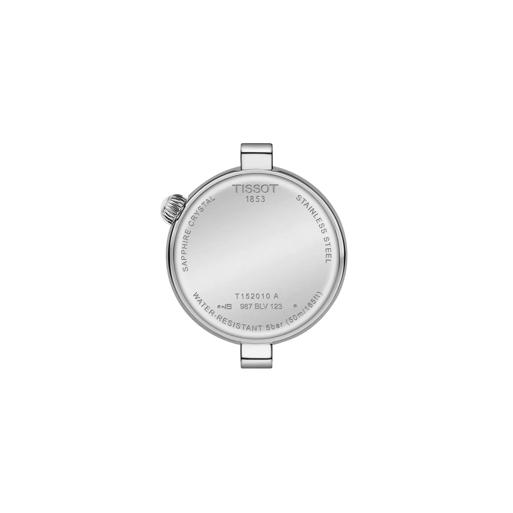 Tissot Tissot Desir Ladies Stainless Steel Diamond and Mother of Pearl Dial Watch