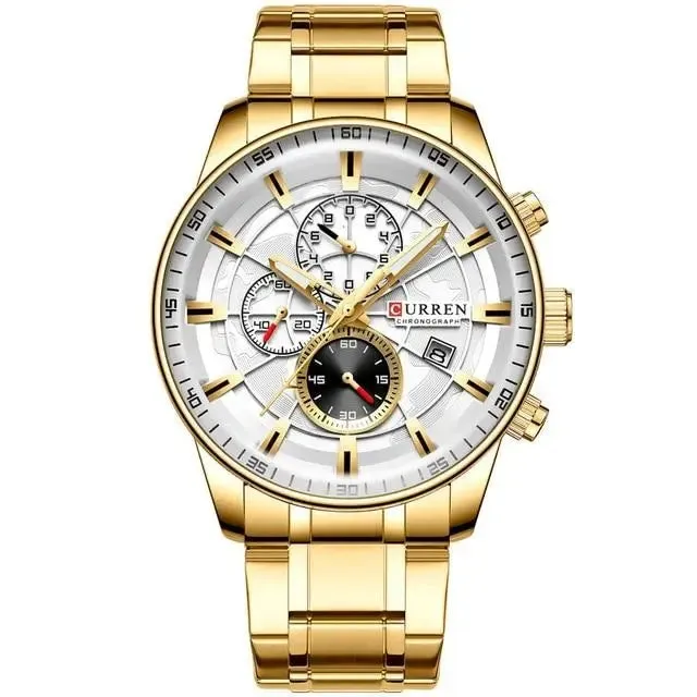 Top Luxury Brand Fashion Quartz Men's Watch