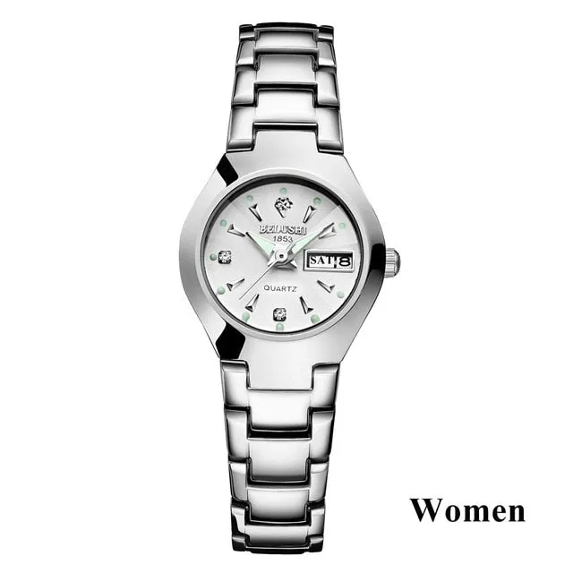 Top Quality Tungsten Steel Black Wrist Watch