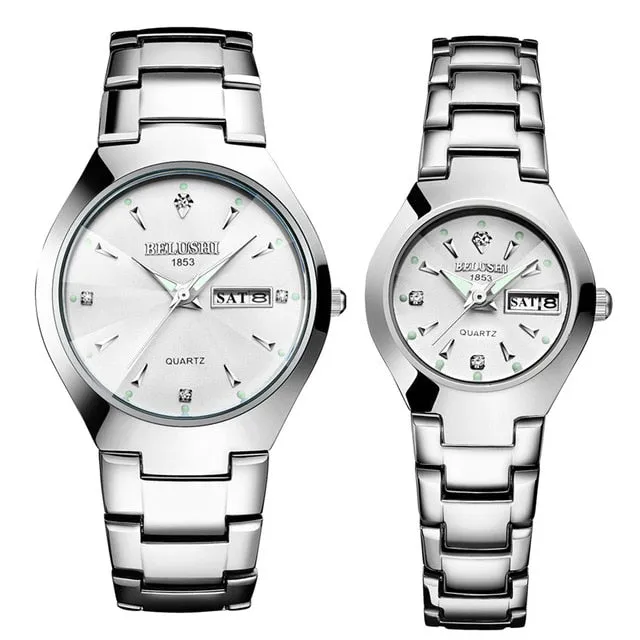 Top Quality Tungsten Steel Black Wrist Watch