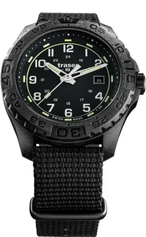 Traser P96 OdP Evolution Black, Nylon Strap, 108673