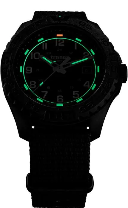 Traser P96 OdP Evolution Black, Nylon Strap, 108673
