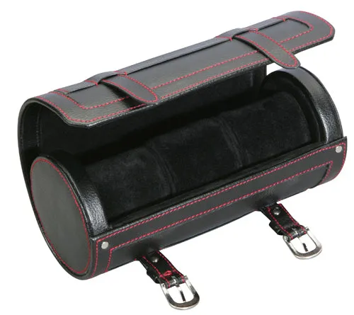 Travel Watch Case with Secure Straps (3 Watches)