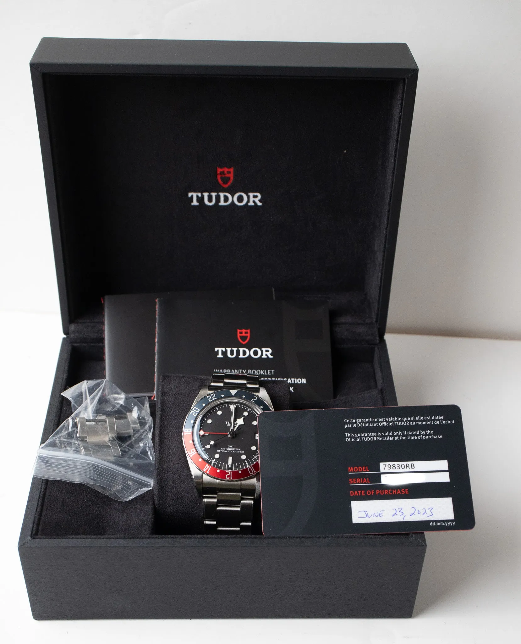Tudor Black Bay GMT Pepsi 79830RB