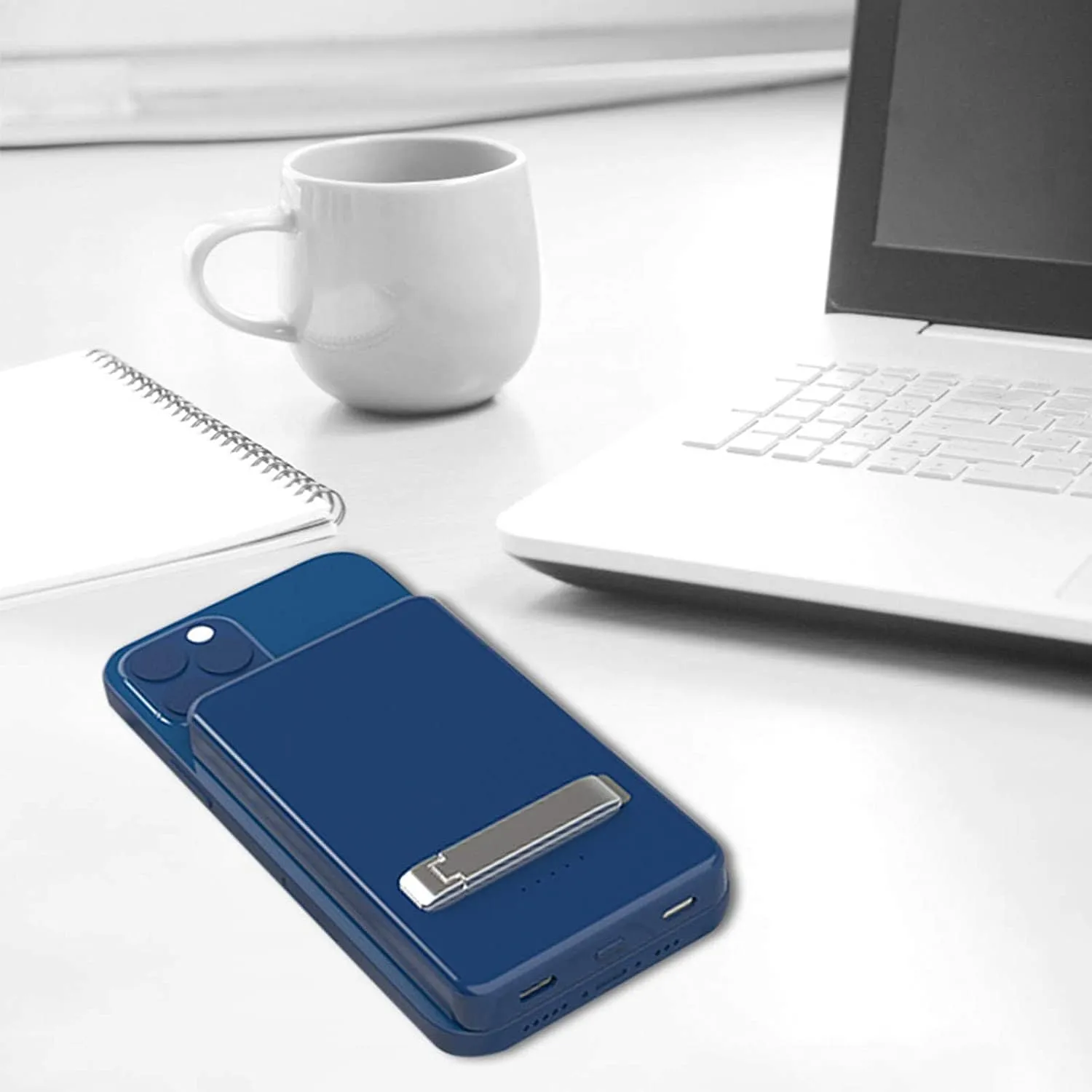 USB MAGNETIC WIRELESS POWER BANK 5000mAh