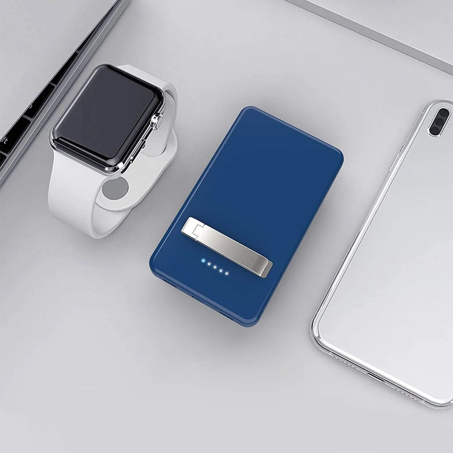 USB MAGNETIC WIRELESS POWER BANK 5000mAh