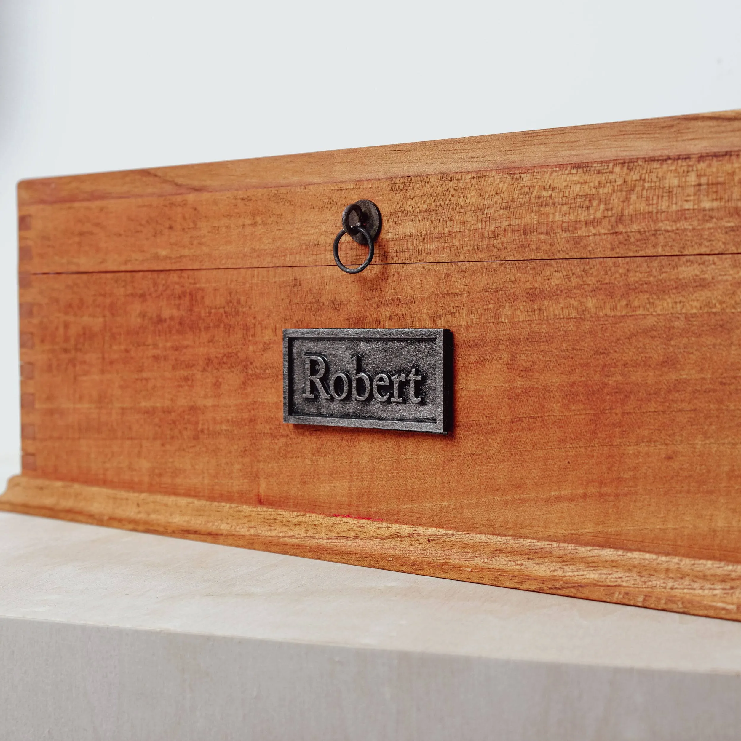Watch Box N.10 wtih Secret Compartment Cedar Wood.