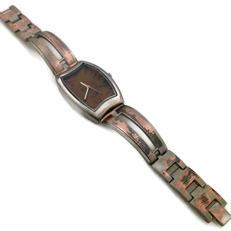 Watch, Copper Dial