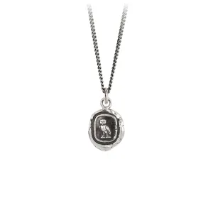 Watch Over Me Necklace Silver