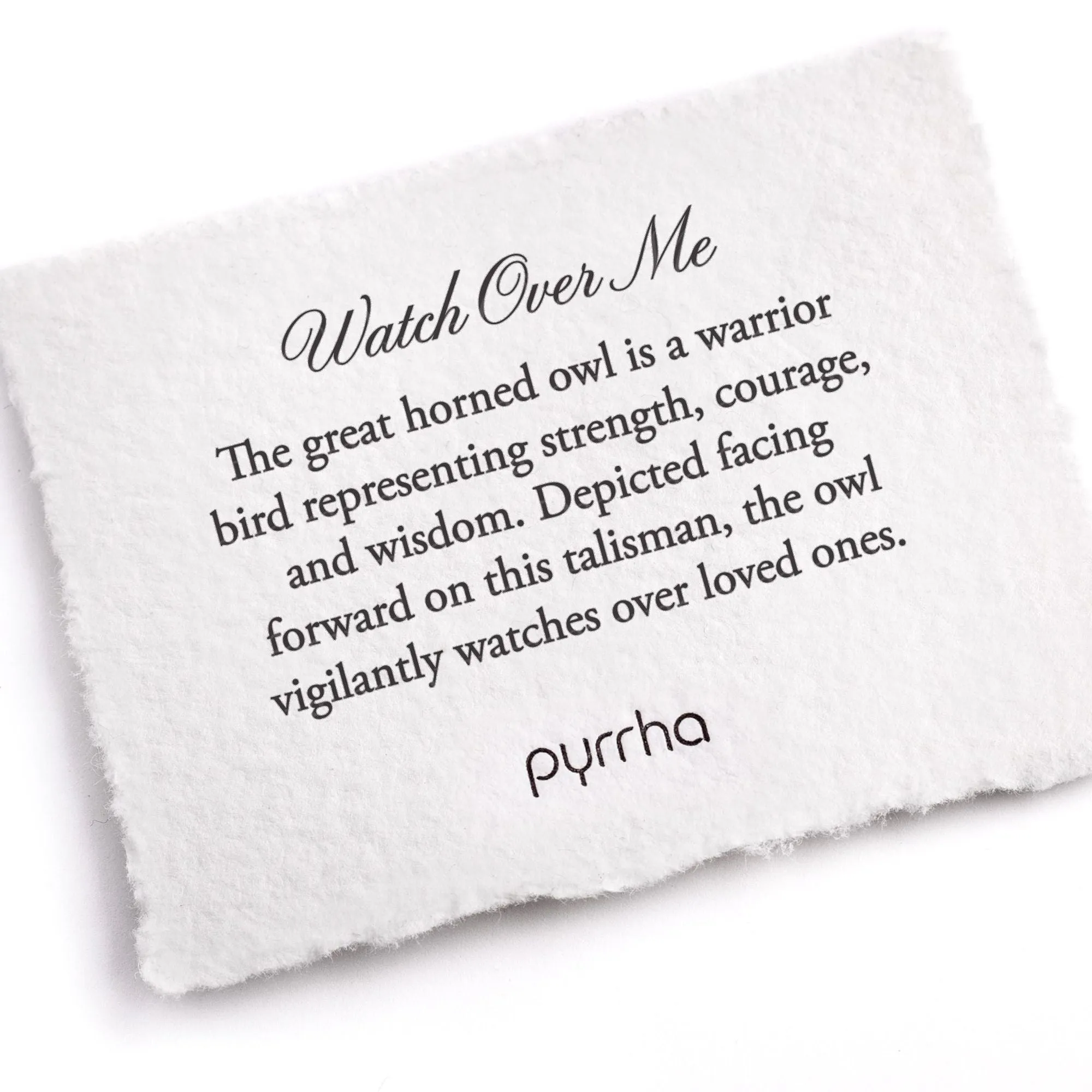 Watch Over Me Necklace Silver