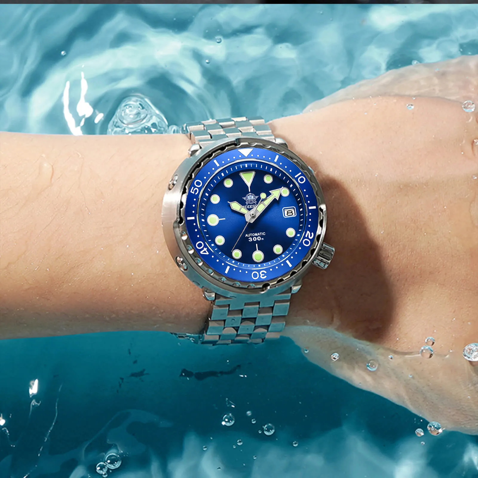 ★Weekly Deal★ADDIESDIVE® Tuna 300M Automatic Diver Watch Tuna Diver 3Colors ( MY-H5)