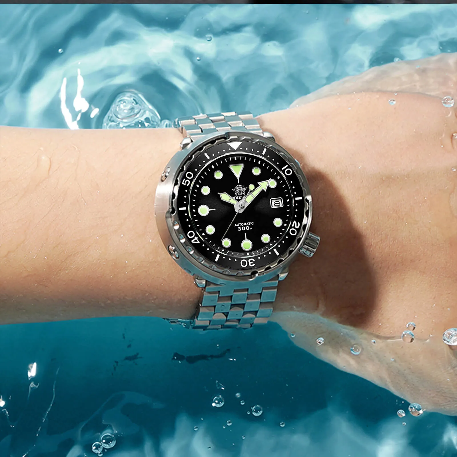 ★Weekly Deal★ADDIESDIVE® Tuna 300M Automatic Diver Watch Tuna Diver 3Colors ( MY-H5)