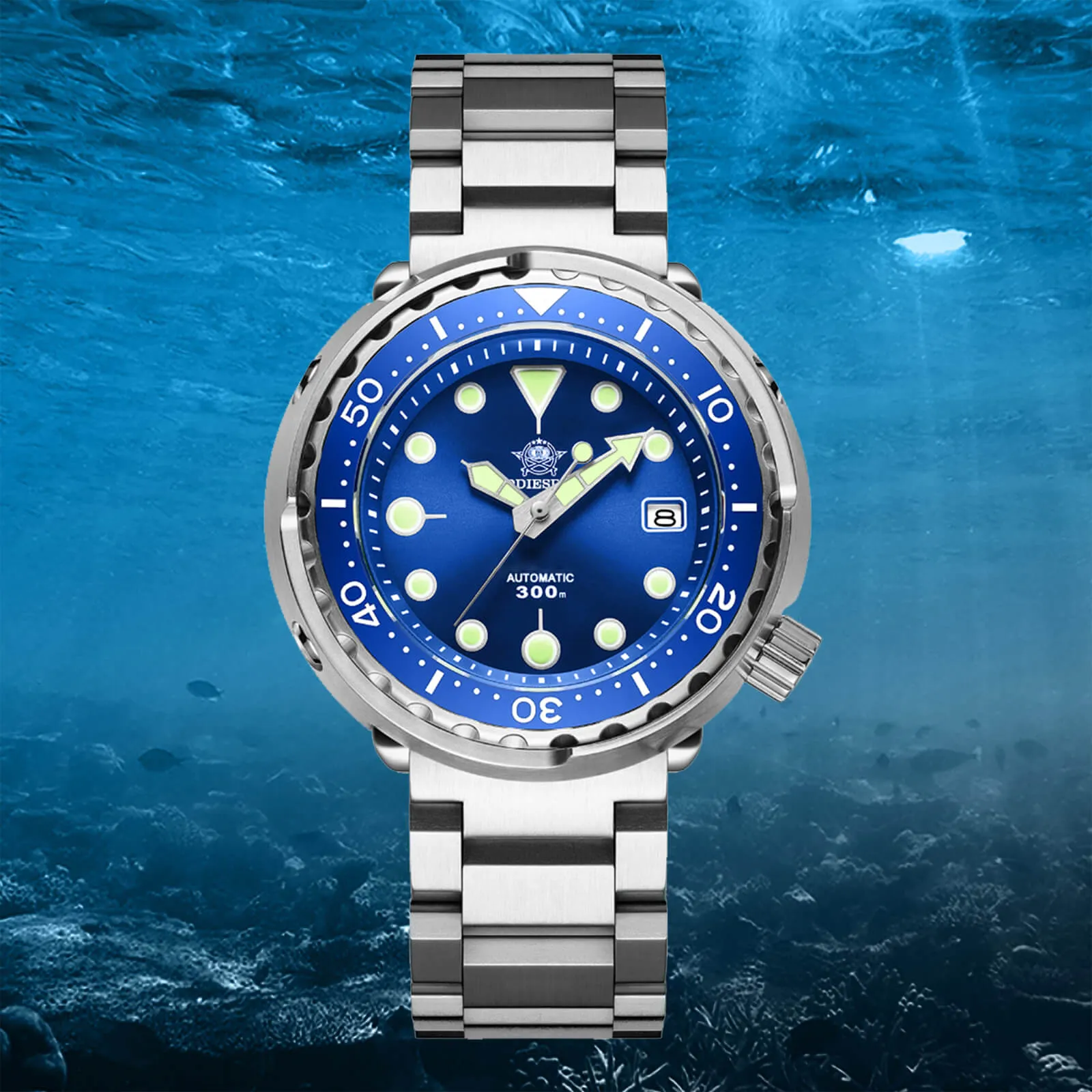 ★Weekly Deal★ADDIESDIVE® Tuna 300M Automatic Diver Watch Tuna Diver 3Colors ( MY-H5)